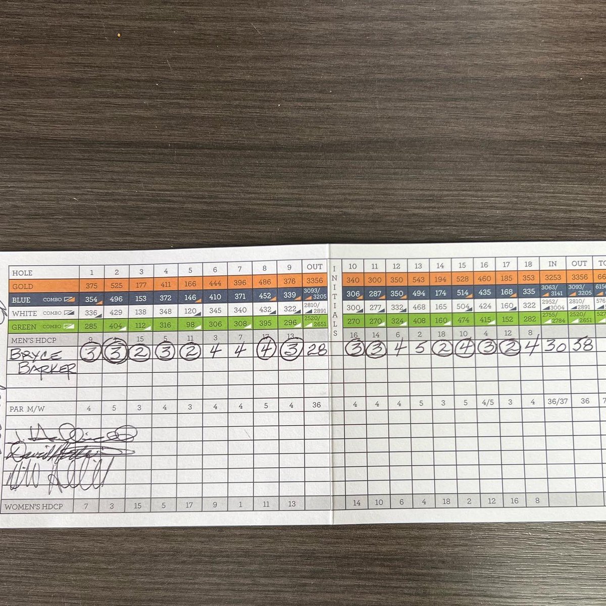 A casual Sunday round at ⁦<a href="/VernonGolf/">Vernon Golf</a>⁩ with some family and friends turned into something pretty special for Vernon pro ⁦<a href="/Barker_Bryce/">Bryce Barker</a>⁩ . He fired a 14-under 58, much of it in the pouring rain!