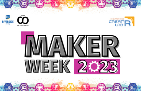 Attention all makers and DIY enthusiasts! The UCR Library’s Creat’R Lab is excited to announce Maker Week, taking place Monday, April 24 - Friday, April 28, 2023.

eventbrite.com/cc/maker-week-…