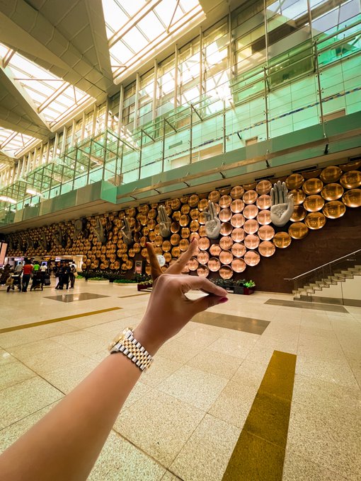 No country can beat Indian airports!  Each state in India has such beautiful, unique &amp; artistic airports<a href="/tag/travel"class="tags"><span>#travel</span></a><a href="/tag/india"class="tags"><span>#india</span></a><a href="/tag/delhi"class="tags"><span>#delhi</span></a><a href="/tag/avgeek"class="tags"><span>#avgeek</span></a><a href="/tag/incredibleindia"class="tags"><span>#incredibleindia</span></a>