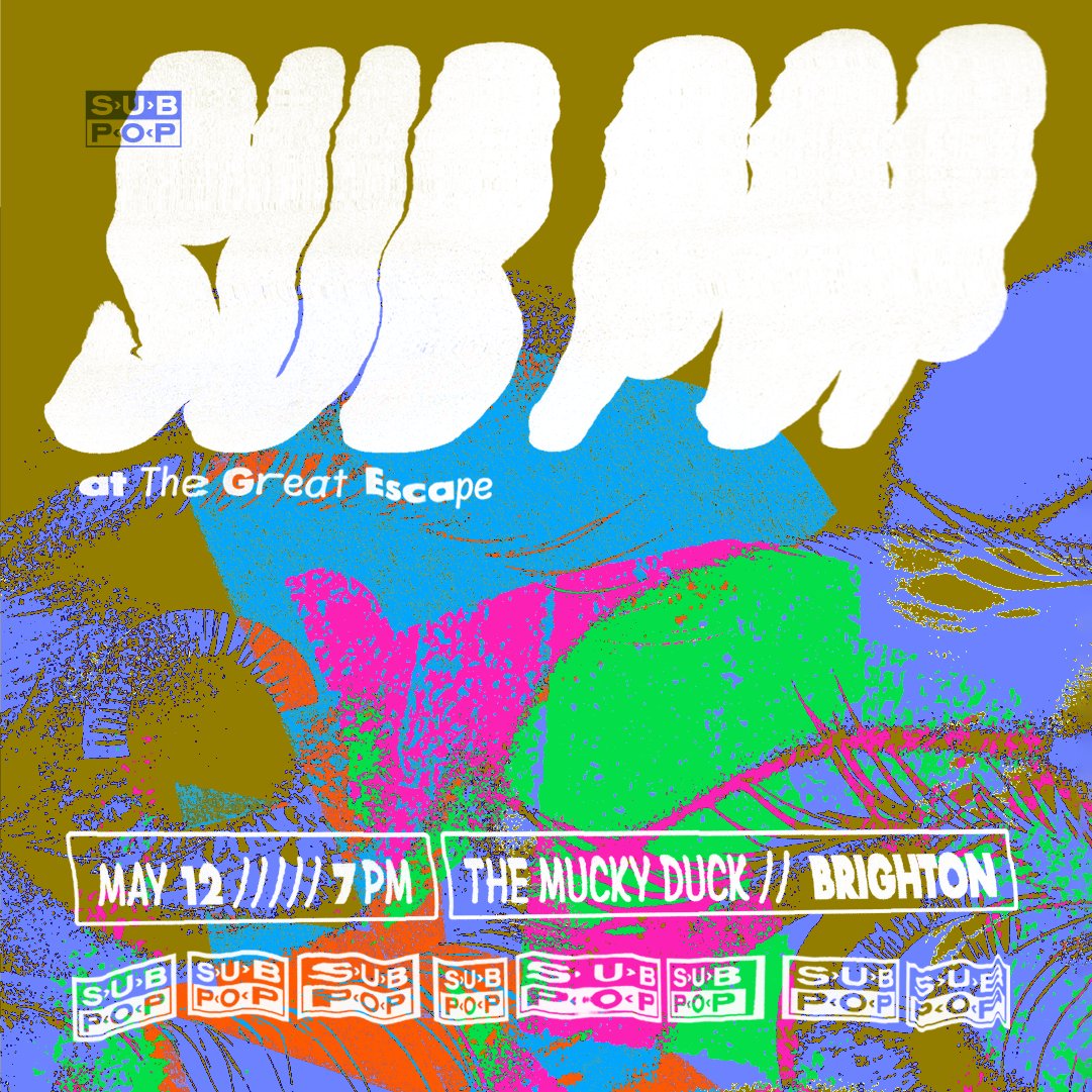SubPopPublish's tweet photo. @subpop and @SubPopPublish are hosting a show at the @AltEscape  this year as part of the annual English seaside music festival that  is @thegreatescape 
Free entry/ all ages! https://t.co/yFSHHxD1BK