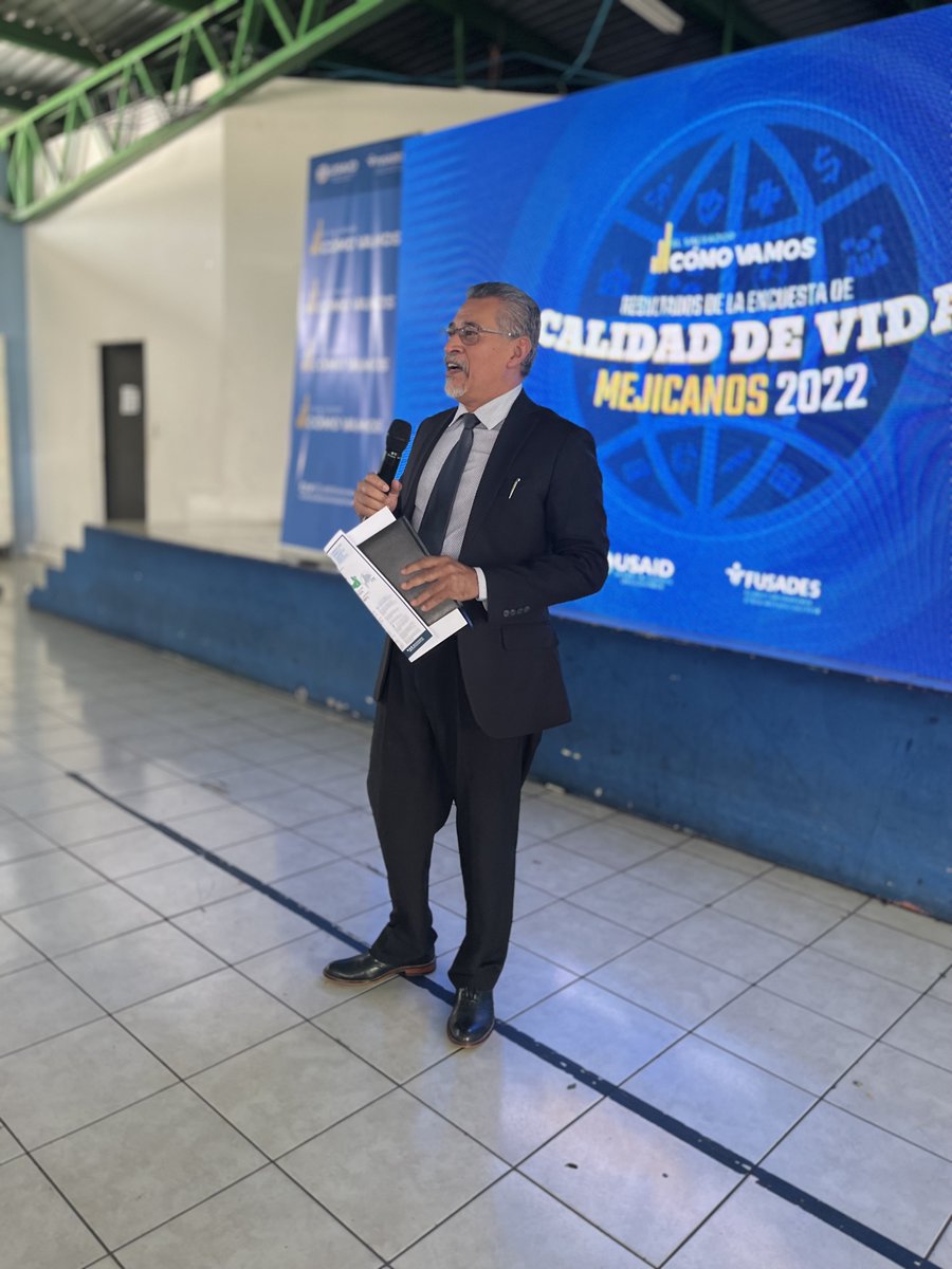 ESComoVamos's tweet photo. "Nos sentimos satisfechos como Síndico Municipal y Alcaldía de esta información y resultados porque estamos trabajando 24/7 para el bienestar para los ciudadanos de Mejicanos" Mencionó el Lic. Humberto Guzmán, Síndico de Mejicanos https://t.co/xv5e3ZbMqe