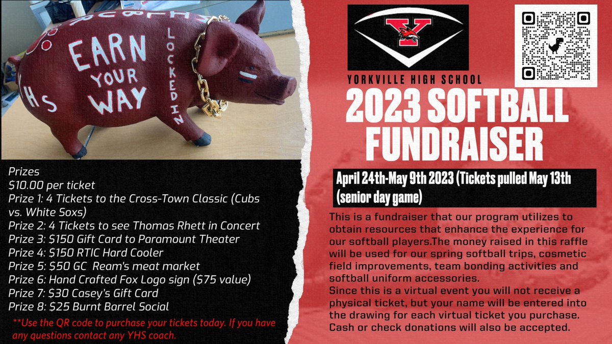 Yorkville High School Softball tweet media