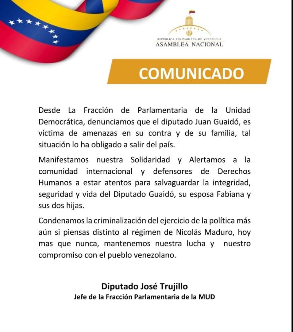 Solidaridad con ⁦<a href="/jguaido/">Juan Guaidó</a>⁩