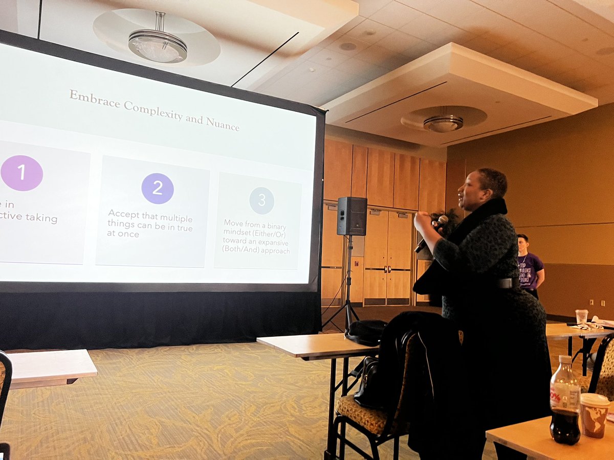JackashaWiley's tweet photo. @AEEETRIO Day 2: Engage.
Plenary II: Dr Joan Collier @JoanCollierPhD was transformative!
#AEEE46 #TRIOWorks https://t.co/iUsFXoZqQJ