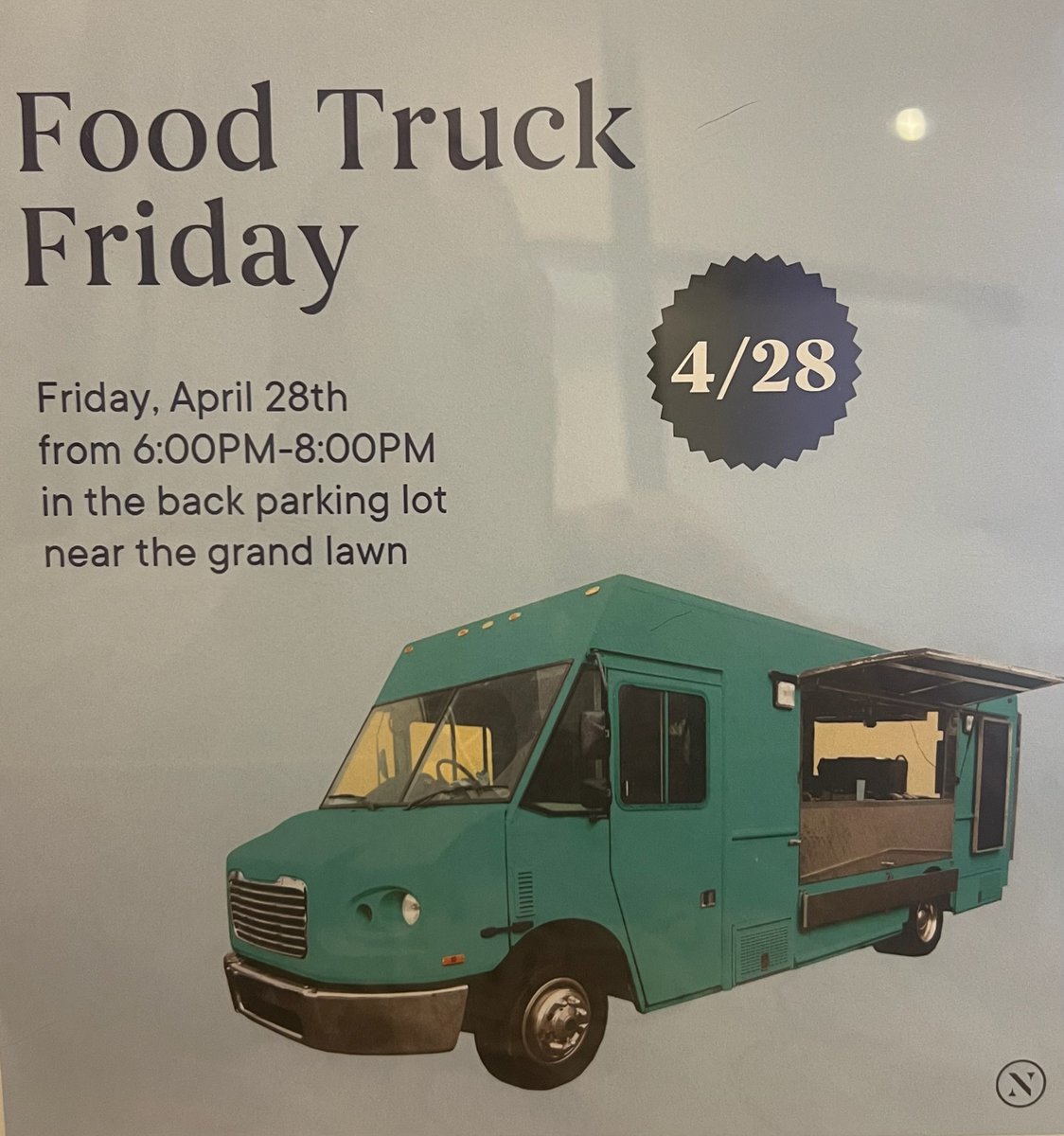 LiveInspireNC's tweet photo. Leave those pans behind this Friday, April 28th!
Food Truck Event at Inspire!

#Foodtruckevents #Community #LeaveThePansBehind
#WeLoveOurResidents #LoveWhereYouLive #Charlotte #LuxuryRentals #LiveInspired #SouthPark #FoodTruck https://t.co/Ek3XI7PL9y