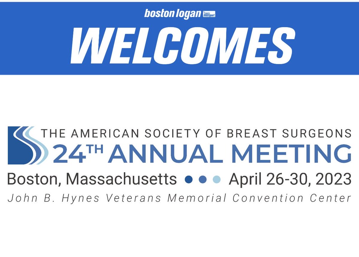 ASBRS Staff arrived in Boston to this lovely message at the airport. We’re excited to welcome our #ASBRS23 community to Boston. See you soon!