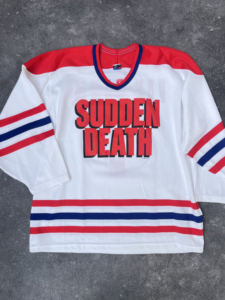 vintage_229's tweet photo. SUDDEN DEATH JERSEY
*Taille: XL
[VENDU] https://t.co/tMEsxFowFi