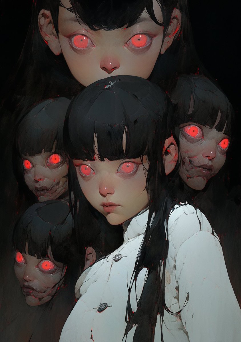 富江－AI生成

#nijijourney