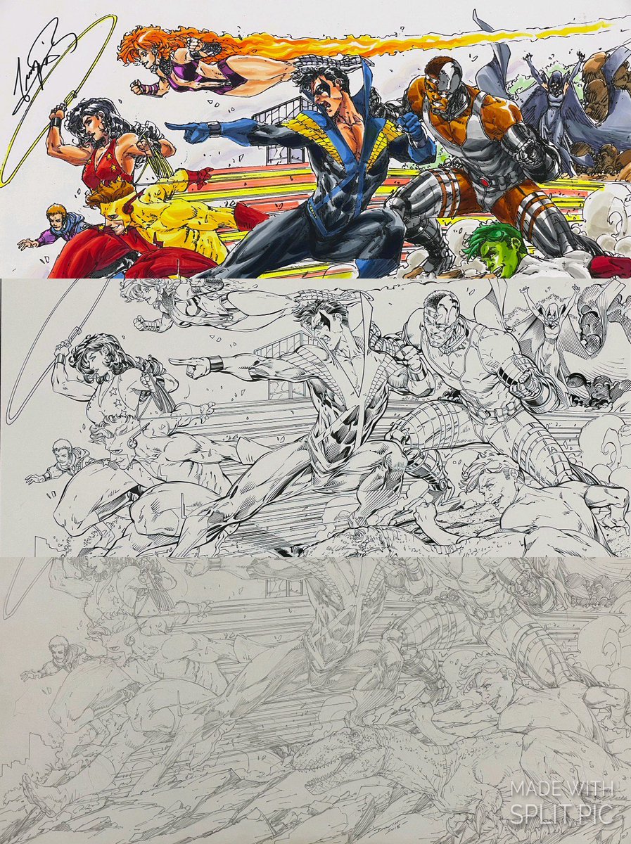 pcahiwat's tweet photo. @Demonpuppy @NormRapmund @rachellecheri did i ever post this for y’all to see? blessed by #georgeperez himself. still needs @marvwolfman sig to be complete in my eyes #newTT #tribute https://t.co/e4ZGg1iagy