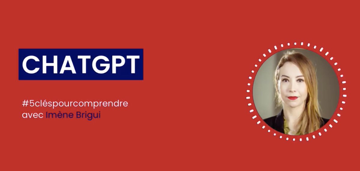 💡 Lancé en novembre 2022 par la société OpenAI, #ChatGPT fascine autant qu’il intrigue. 🎙 Au micro de <a href="/forum_emlyon/">Forum emlyon</a>, <a href="/imenebc/">Imène BRIGUI</a>, PhD., professeur en intelligence artificielle à @emlyon, vous livre 5 clés pour comprendre.

➡ ow.ly/u0YE104ESUY