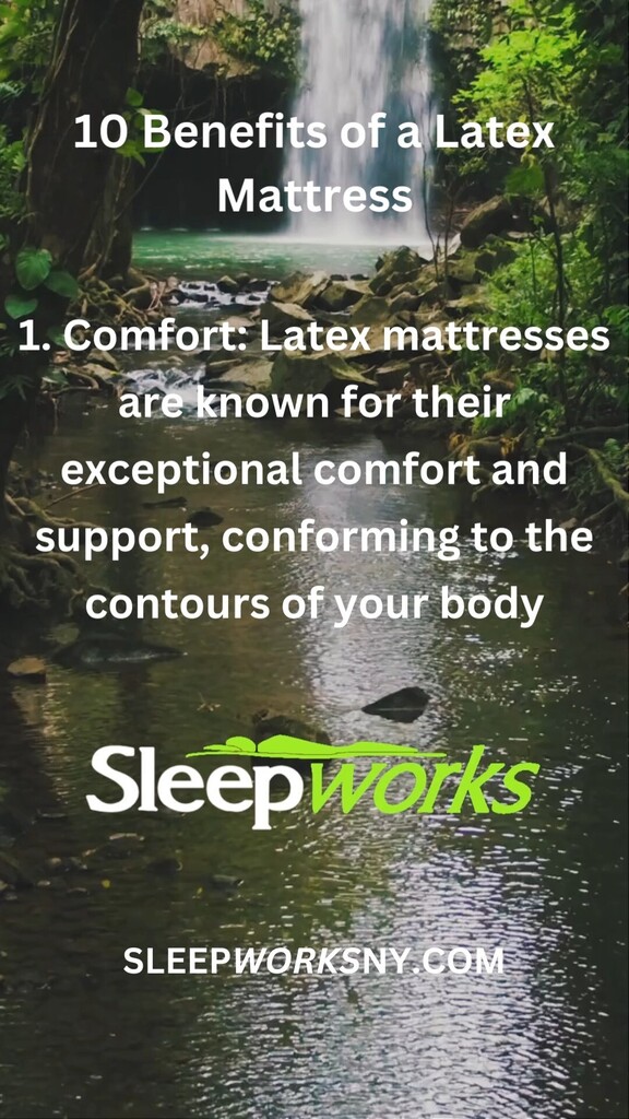 10 benefits of a Latex mattress. Not only toxic free but has some of the best support! #organicmoms #naturallatex #greenmattress #naturallysafer instagr.am/reel/Crd1la2If…