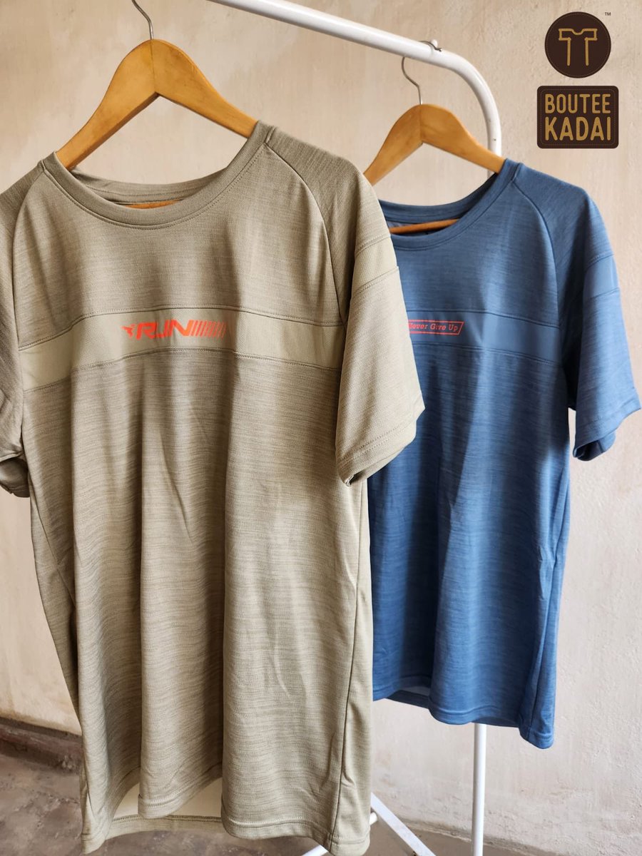 bouteekadaicbe's tweet photo. BOUTEE KADAI - Coimbatore 

‼️ NEW DROP‼️

High Quality Activewear for your daily Fitness Activities ®️  Technosports

Dryfit Fabric❄️

Price of  3 tees @ just  Rs.899 

Size = L XL 2XL

#bouteekadai 
#coimbatore 
#mensfashion 
#sportswear
#drifitclothing https://t.co/DaELWk7BGj