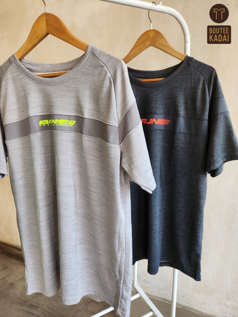 bouteekadaicbe's tweet photo. BOUTEE KADAI - Coimbatore 

‼️ NEW DROP‼️

High Quality Activewear for your daily Fitness Activities ®️  Technosports

Dryfit Fabric❄️

Price of  3 tees @ just  Rs.899 

Size = L XL 2XL

#bouteekadai 
#coimbatore 
#mensfashion 
#sportswear
#drifitclothing https://t.co/DaELWk7BGj