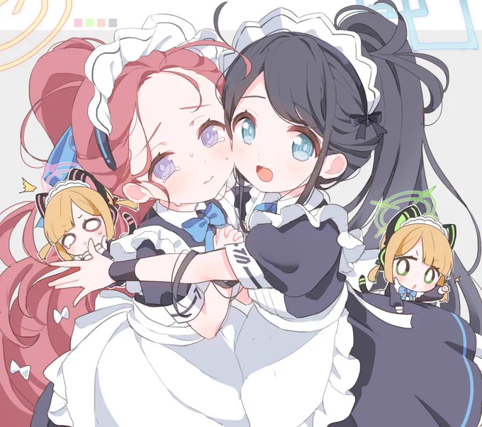 メイドkawaii#ブルアカ 