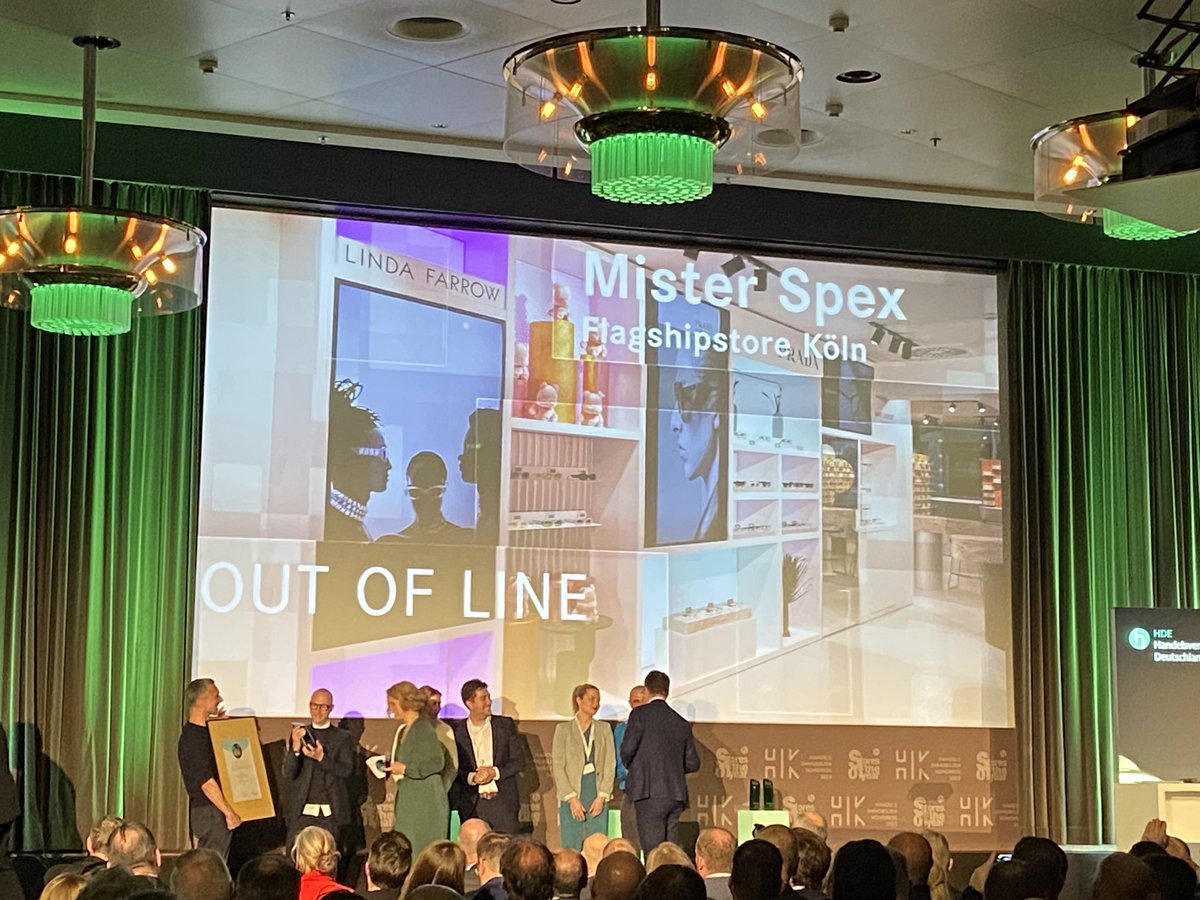 ehi_org's tweet image. #MisterSpex gewinnt in der Kategorie #OutofLine #storeoftheyear  #HIK2023
