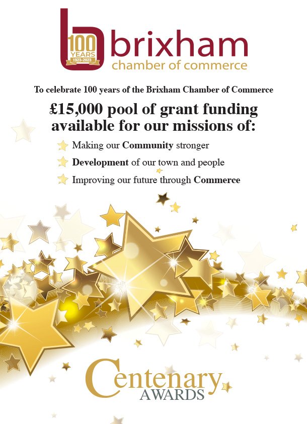 If you have a great idea for Brixham apply to BCC centenary fund now.