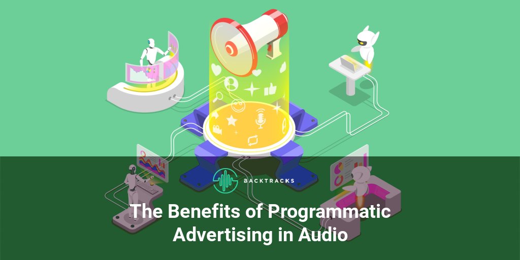 BacktracksTeam's tweet image. Although programmatic advertising has been an established form of advertising in other media channels, it's only more recently become available and utilized in audio. Let’s discuss the benefits of programmatic ads for audio publishers and advertisers. bktrks.cc/3Lqokcd