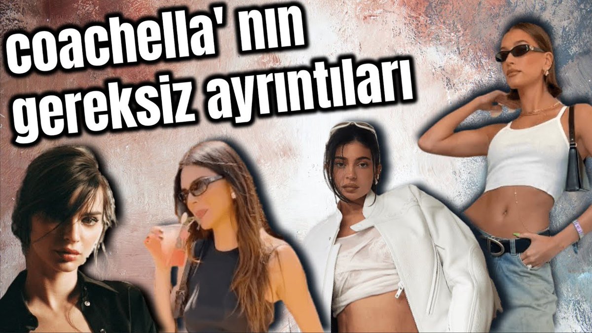 Bu hafta magazinde bol bol #Coachella'nın ne kadar tırt olduğu, #Emrata'nın sözleri, Kylie ve Timothee ve birtakım başka meseleler gündem oldu. Gelin bakalım neler olmuş.
👉youtu.be/qaJvHtP24cc