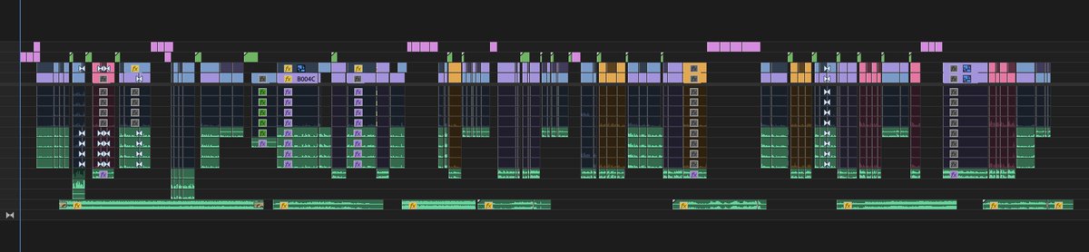 First assemblies for a new feature doc (Act 2) #timelinetuesday