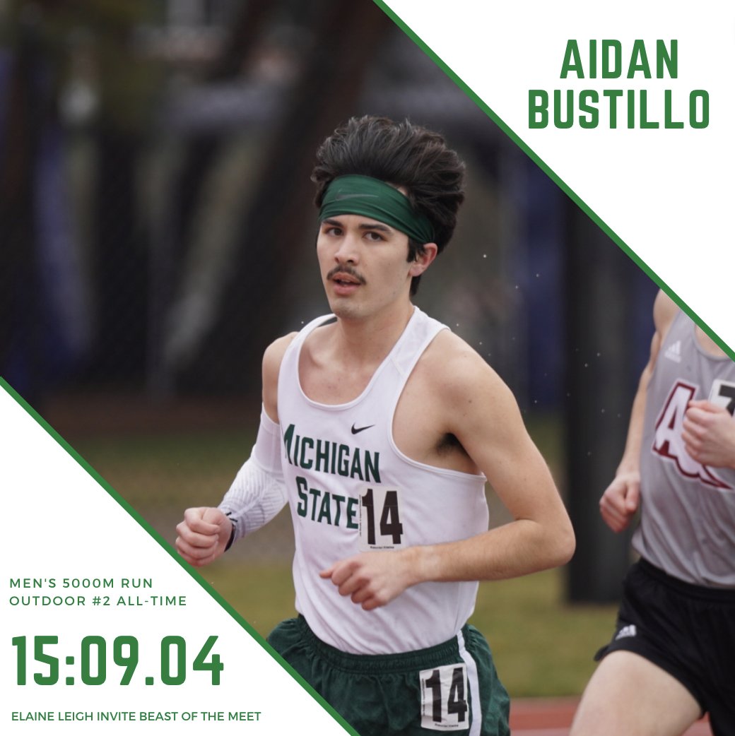 A storybook ending for the president 🫡

Our final Beast of the Meet for this track season is our very own club president, Aidan Bustillo! Aidan ran the 5K under the lights at the Elaine Leigh Invitational last week and ran the race of his life, finishing in a time of 15:09.04.