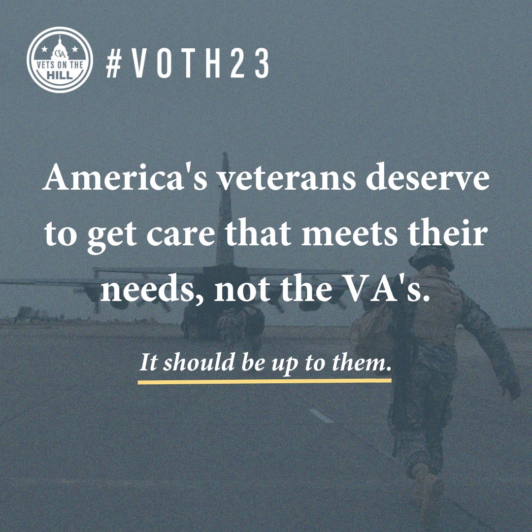 iAmLauraHartman's tweet photo. The Veterans True Choice Act is essential legislation that allows disabled #veterans to choose whether to enroll in the VA or TRICARE system. #choice #fullchoice #VOTH23 #VirtualVOTH #VAfail #choice
https://t.co/8TilvIiiV3 https://t.co/0Nbn79kJ7d