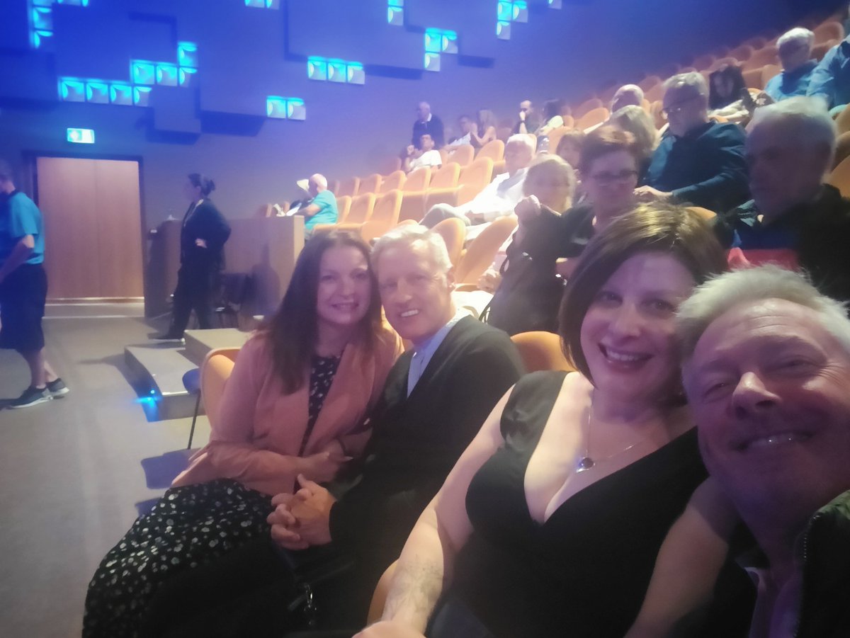 Excited to be in Nicosia with good friends awaiting the super <a href="/daraobriain/">Dara Ó Briain</a> .  No pressure but need the laughs after an 'interesting' day!