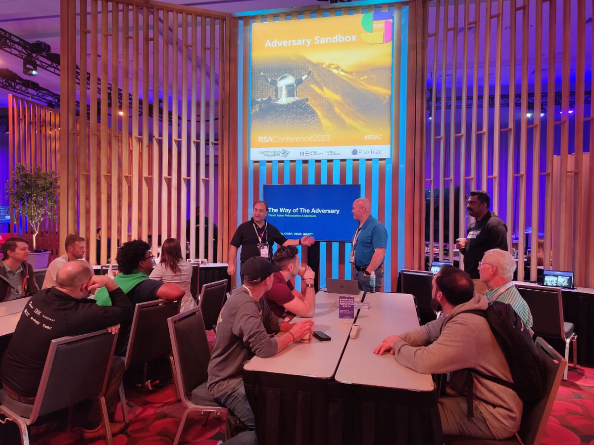 AdversaryVillag's tweet image. . @PhillipWylie @cedoxX @abhijithbr Kickstarting #AdversarySandbox at @RSAConference 2023

#RSAC #AdversarySandbox #PurpleTeam #AdversarySimulation