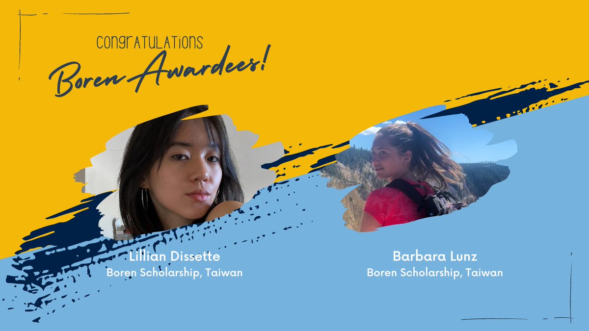 URI_ONF's tweet photo. Congratulations to the @borenawards recipients from @universityofri! We celebrate Fellowship awardee Tiffany Morel and 5 Scholarship recipients: Ashlynn Cunningham, Lillian Dissette, Barbara Lunz, Delaney Patch and Brandon Yeh. Go Rhody! Learn more https://t.co/2kg5TwcKsk https://t.co/SRS7a3kgNl