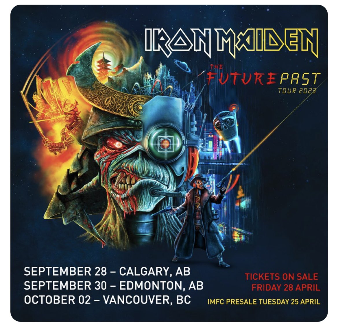 Maiden? October? Vancouver? Fucking right!! Let’s do this!! 🇨🇦🤟🏻🇬🇧 #NewTour #Maiden #UpTheIrons #FuturePast #LeftCoast #Vancouver #BeenALongTime #StanleyPark #Gulp