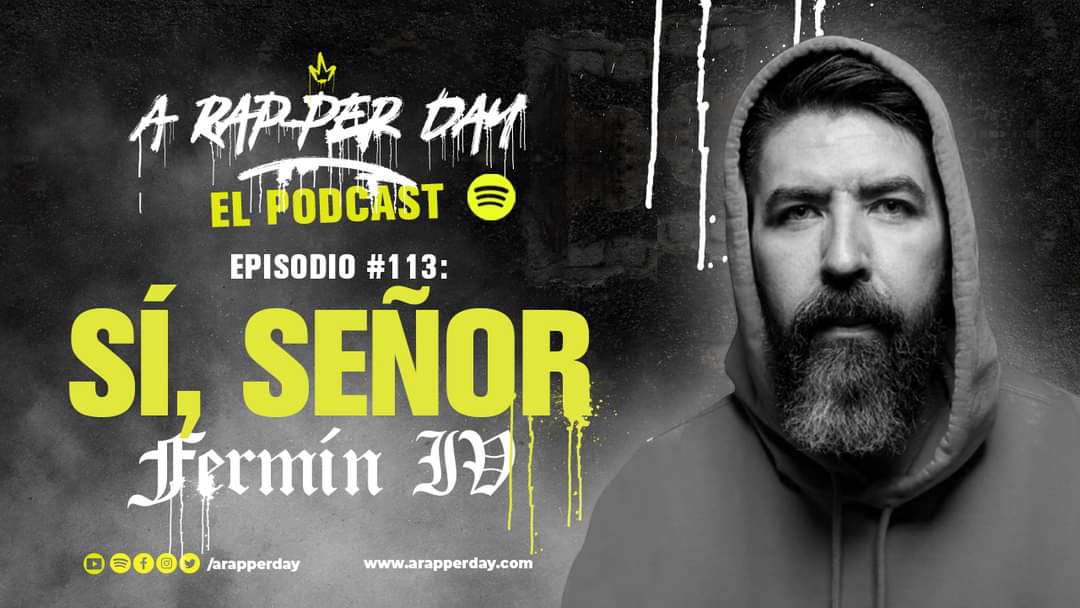 arapperday's tweet photo. Es para mi un honor presentarles el Episodio #113 en compañía del gran #FerminIV. Sé que al igual que yo lo disfrutarán bastante.
SÍ, SEÑOR disponible en todas las plataformas digitales!. Link en comentarios.
https://t.co/nRrv44SHtB https://t.co/f3RdrKE5Lo