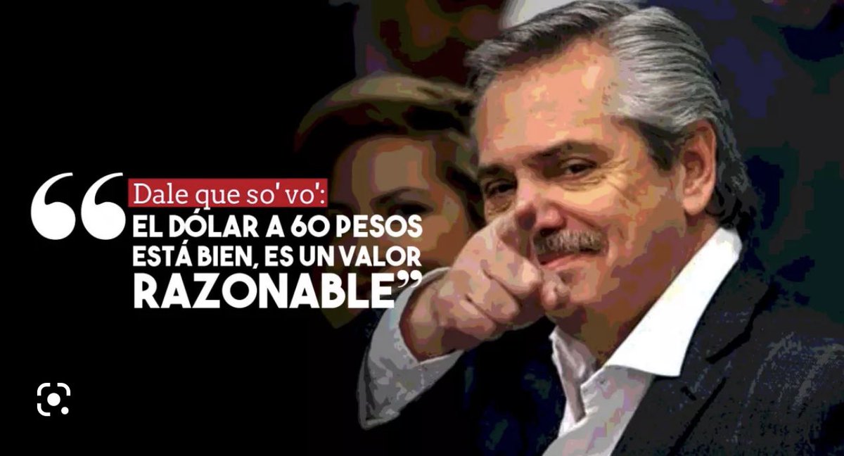 luispetri's tweet photo. Con Juntos por el Cambio el dolar previo a las PASO del 2019 estaba a $ 46, después de esa elección trepó a $60, hoy alcanzó los $500 y sin techo, con una inflación del 104% anual
Hoy no hay paros, ollas populares, ni se habla de hambrunas o lloran en televisión. 
Son desvergonzados e impresentables.