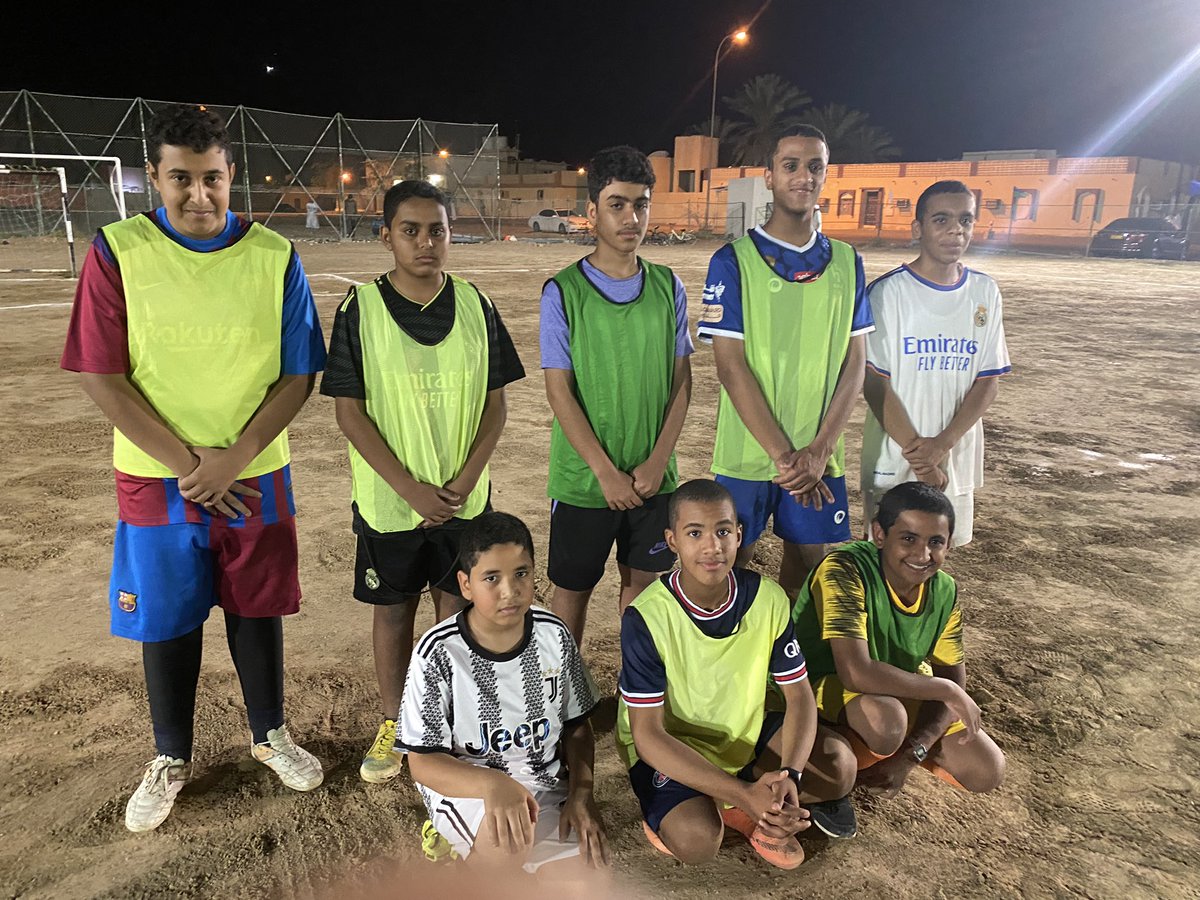 نهائي بطولة ناشئين فريق الوحدة الرياضي الثقافي بين فريقي برشلونة والارجنتين