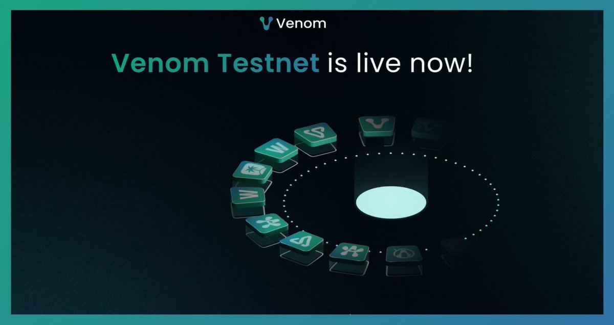 abracadrop's tweet image. Hoy comenzó la testnet de @VenomFoundation y podremos ganar NFTs (en la testnet) probando todo lo que está disponible hasta ahora para ser considerados como early users.  

Descubre cómo participar en este hilo 🧵
