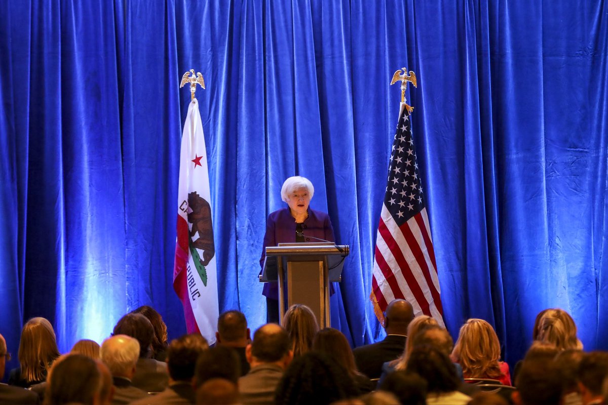 Metro_Chamber's tweet photo. More photos of today’s successful Congressional Leadership Forum at #captocap23 in Washington D.C. hosted by @DorisMatsui with special guest speaker @SecYellen. https://t.co/ZWmKRBZrVZ