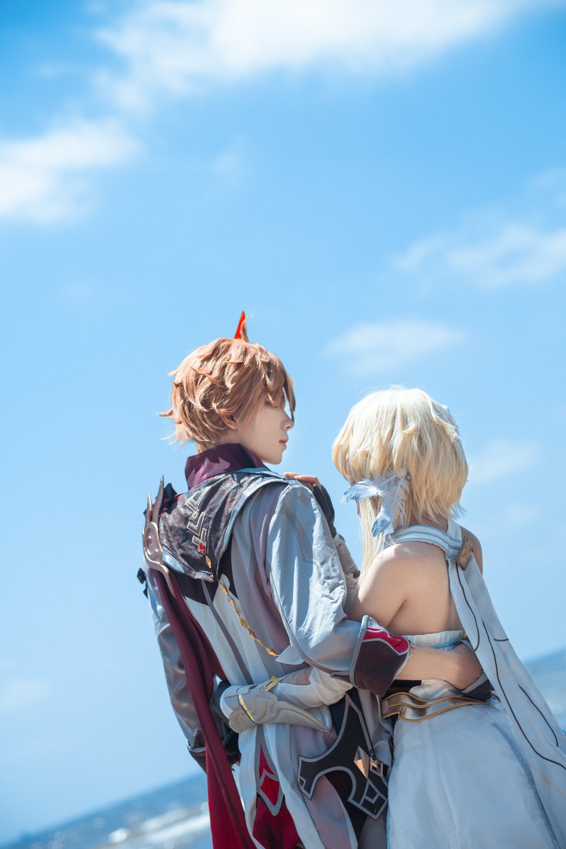HiReima's tweet photo. Me and my husband 🌟
#chilumi #Lumine #childe https://t.co/o2QIbF3NDv