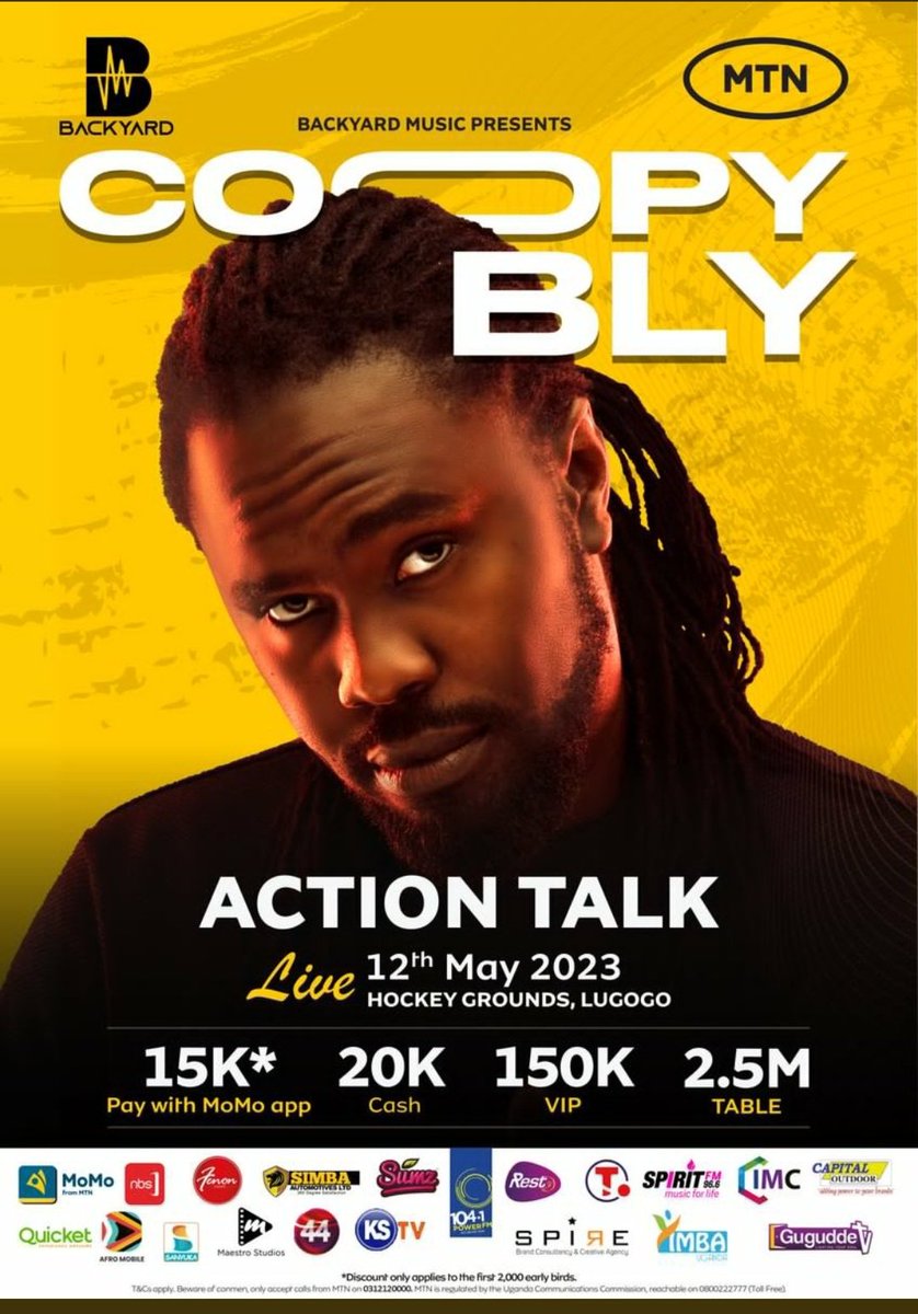 17 DAYS TO THE BIG EVENT 💃💃. DO YOU HAVE YOWA TICKET 🤔😛?

#ActionTalkLive   #CoopyBlyLive  #12thMay