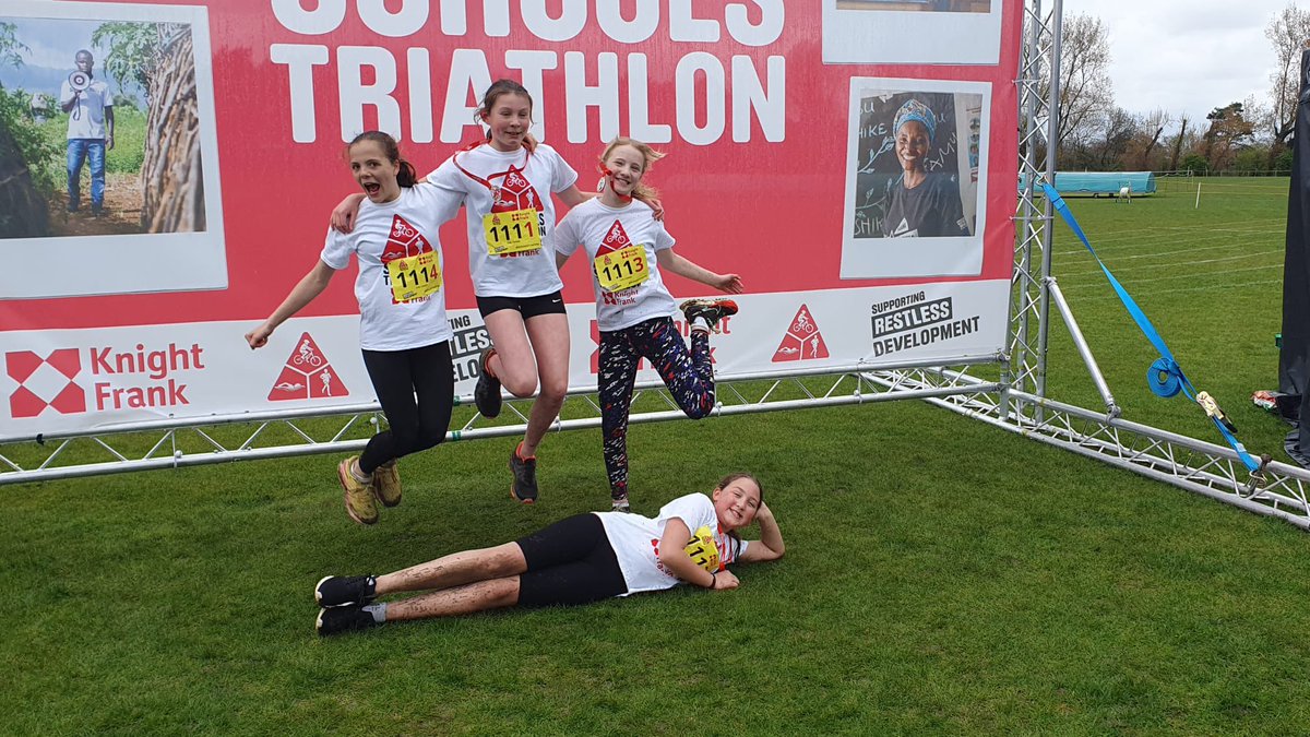 Croydon High Sport (@croydonhighpe) on Twitter photo A huge well done to Tabby, Poppy, Issy & Bonnie who finished in 3rd (and 1st girls’ team🥇) at the <a href="/SchoolTriathlon/">Knight Frank Schools Triathlon</a> last weekend! #Swim #Cycle #Run <a href="/CroydonHigh/">Croydon High School</a> 🏊♀️🚴♀️🏃♀️ A huge well done to Tabby, Poppy, Issy & Bonnie who finished in 3rd (and 1st girls’ team🥇) at the <a href="/SchoolTriathlon/">Knight Frank Schools Triathlon</a> last weekend! #Swim #Cycle #Run <a href="/CroydonHigh/">Croydon High School</a> 🏊♀️🚴♀️🏃♀️