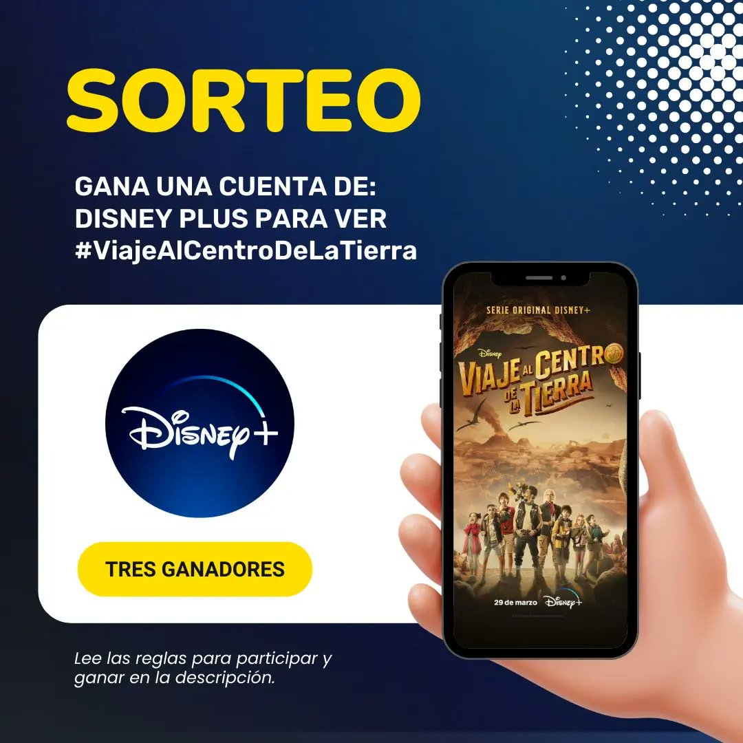SedeYankelista's tweet photo. Disfruta del sorteo de una cuenta Disney + un Zoom el día sábado con el elenco principal de #ViajeAlCentroDeLaTierra 🌍

https://t.co/Z0GWsu3ejM https://t.co/sLX8cRYkd1