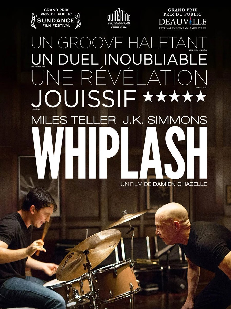 FrenchCine_'s tweet photo. 1/ Whiplash (2014) https://t.co/B8Ng8OkLXT