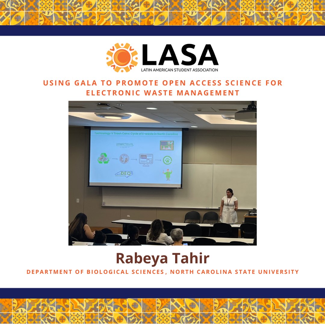 We are thrilled to announce that Rabeya Tahir from the Department of Biological Sciences has earned third place in our 10th Latin American Research Symposium - 3 Minutes Talk Edition! 

Congratulations Rabeya on this fantastic achievement, way to go!