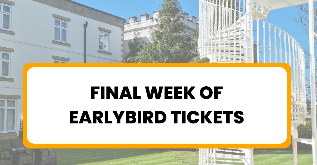 commconuk's tweet photo. Look lively, CommCon pals, 

📣 it's the *FINAL WEEK* of earlybird tickets 📣

Don't miss out on £400 of savings >>> https://t.co/9g3ncDbCYu

#commcon #webrtc #videotech #realtimecomms #FOSS #openmedia #opensource #openstandard https://t.co/QVqLFrBcMf