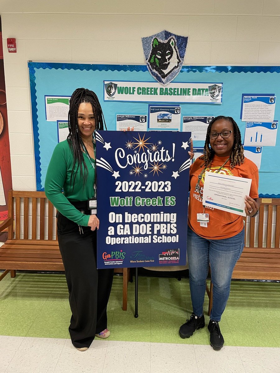 Signed, sealed, delivered!  I see you Wolf Creek....Congratulations again on your State PBIS recognition of Operational for SY22. <a href="/fcspbis/">FCSPBIS</a>
 <a href="/FCSSuptLooney/">Dr. Mike Looney (Official Acct)</a> <a href="/WolfCreekWolves/">Wolf Creek ES</a> <a href="/RonMaxwellFCS1/">Ron Maxwell (@FCS)</a>