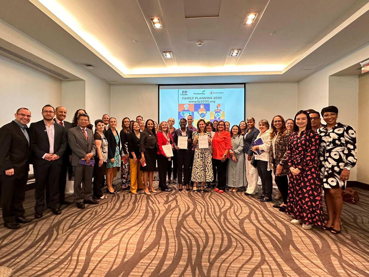 Today we announced our partnership with @ProfamiliaCol to open @FP2030Global ´s fifth Regional Hub. We are honored to become part of this movement. @SaveChildrenLAC #FP2030Partnership bit.ly/441Emk8