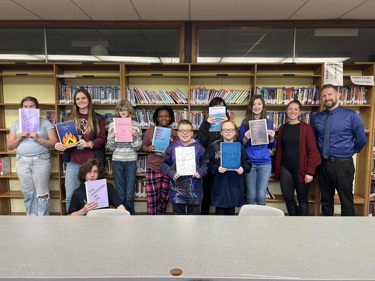 Cathy Cantu (@cathy_cantu) on Twitter photo Our Rock Star Middle Vision kid from Feb were presented their published books from Graphic Design/Author Illustrator session! #designthinking #futurefocused #middlevision <a href="/mrfiebig/">Kyle J. Fiebig</a> <a href="/muskegonctc/">Career Tech Center</a> @pulsiphermactc Our Rock Star Middle Vision kid from Feb were presented their published books from Graphic Design/Author Illustrator session! #designthinking #futurefocused #middlevision <a href="/mrfiebig/">Kyle J. Fiebig</a> <a href="/muskegonctc/">Career Tech Center</a> @pulsiphermactc