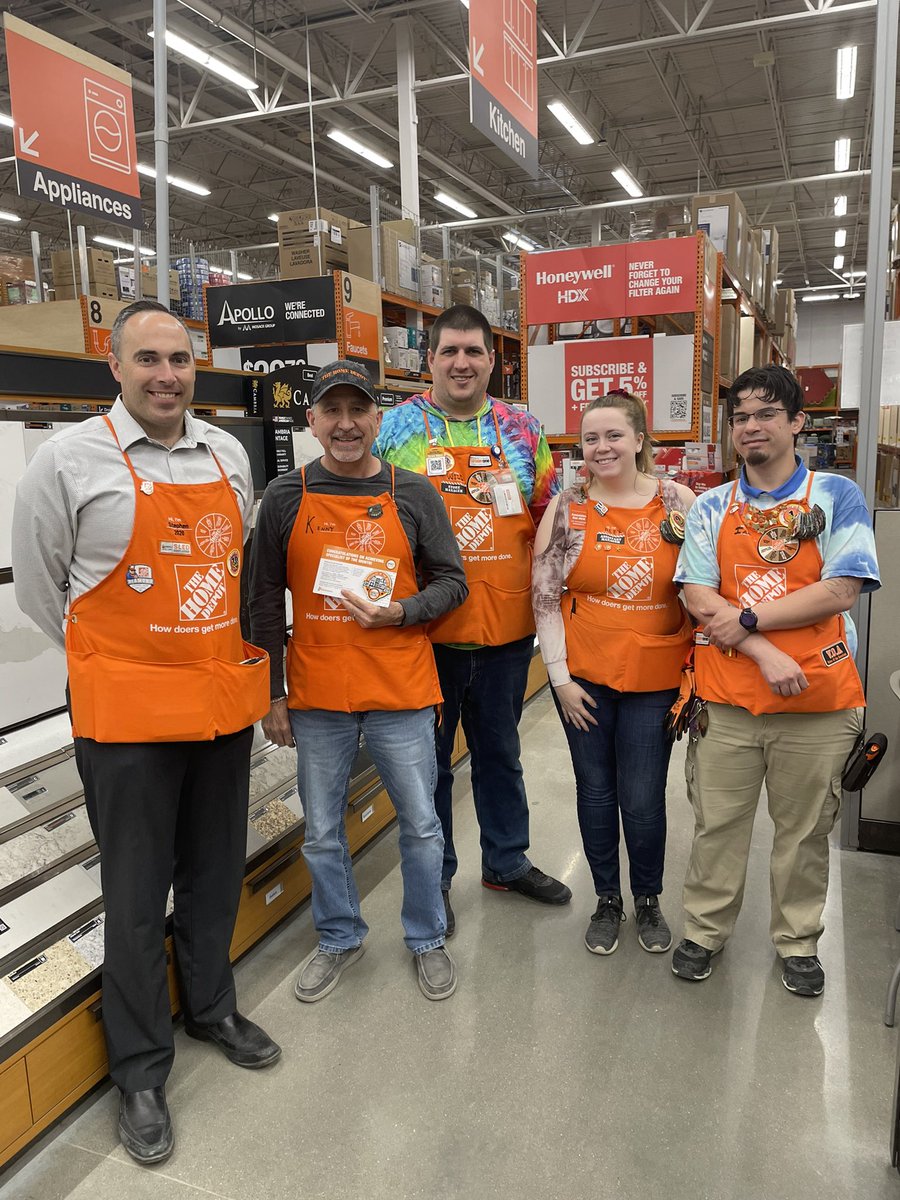 Celebrating Designer Kenny for being the district specialist of the month in the district!
<a href="/Stephen68401654/">Stephen Henn</a> <a href="/THD_AlexC/">Alex Cox</a> <a href="/IanHeadley322/">Ian Headley</a>