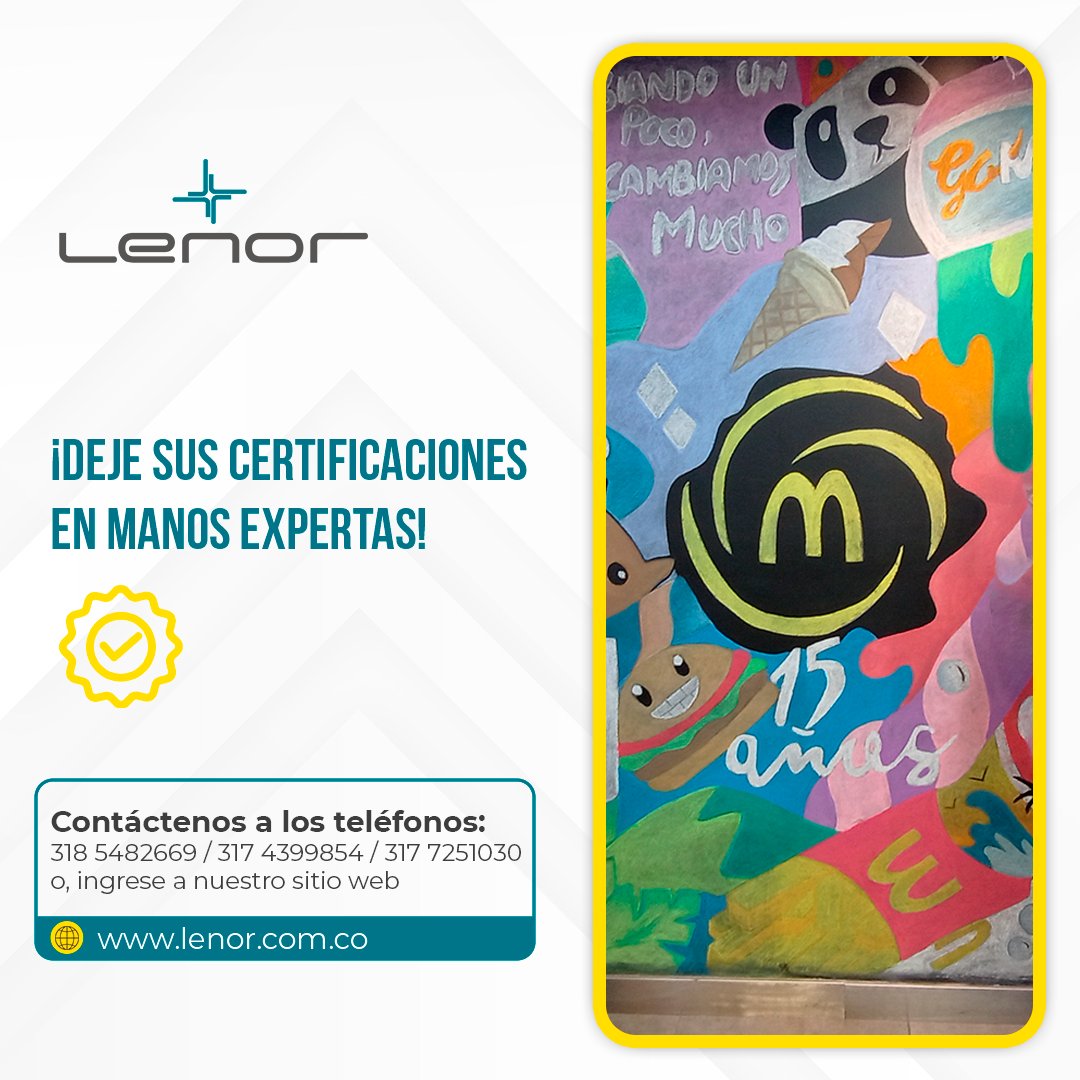 Hoy queremos compartir con ustedes esta gran experiencia de aprendizaje junto al equipo de #MCDonald's . Cada día estamos más cerca de proteger la salud de los colombianos con productos seguros y de calidad 

Contáctenos a los teléfonos: 318 5482669 / 317 4399854 / 317 7251030