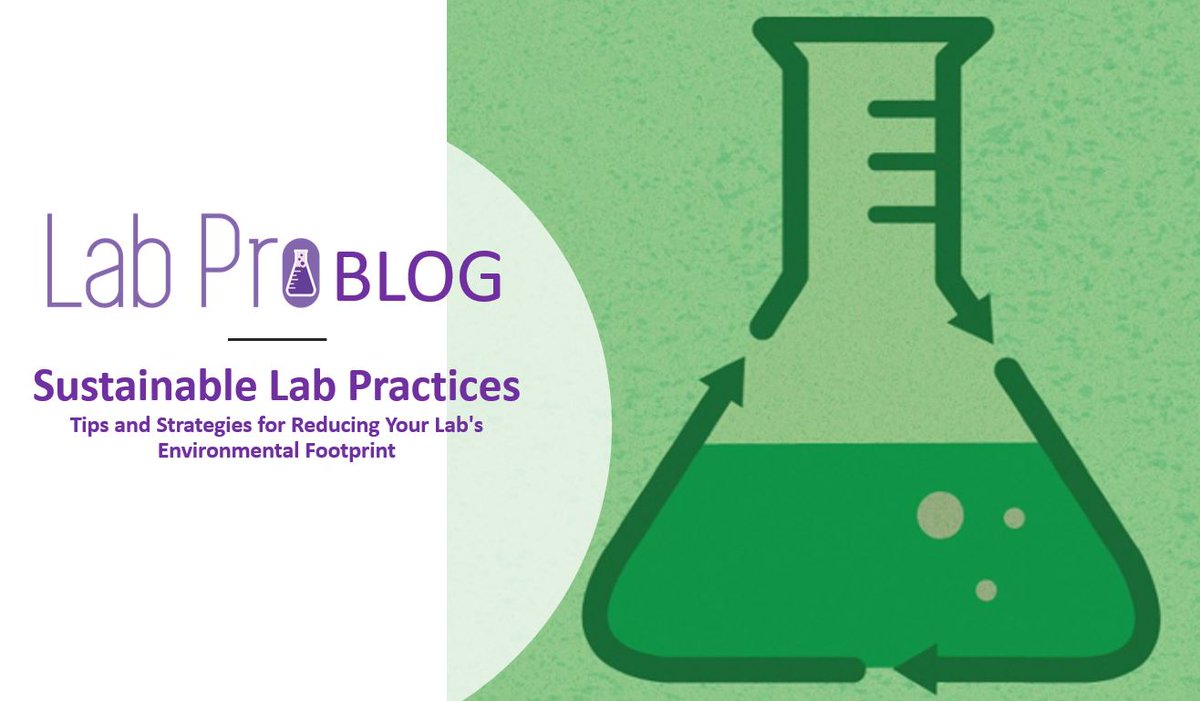LabProInc's tweet image. Transform your Lab and Save the Planet: Discover Sustainable Practices for Reducing Your Environmental Footprint with Lab Pro&apos;s New Blog. Click on the link below to read now! #SustainableLabPractices #LabEfficiency #LabSafety #GreenLab
bit.ly/3n1EcbQ