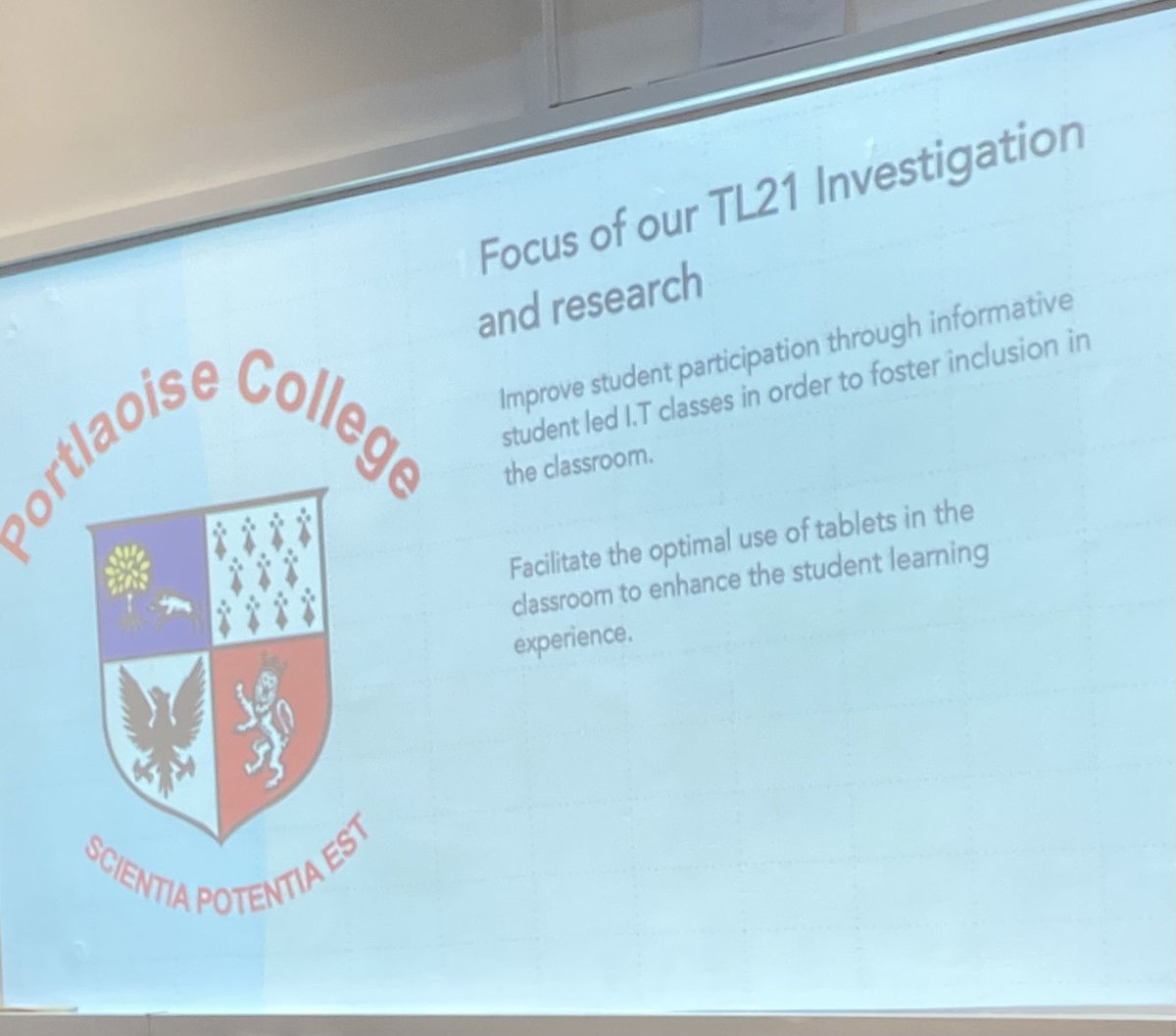 Laois Education Support Centre tweet media