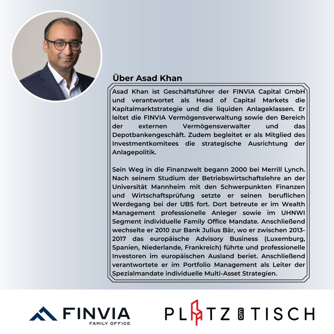 platzamtisch's tweet photo. 📢 VIRTUELLE VERANSTALTUNG | ASAD KHAN  &amp; PROF. DR. DEMIR BEKTIĆ

THEMA: ERFOLGREICHE KARRIEREWEGE UND INVESTMENTSTRATEGIEN IN DER FINANZWELT: PERSPEKTIVEN FÜR JUNGE MENSCHEN MIT UNGLEICHEN STARTCHANCEN

📆 02. JUNI 2023 | 19:00 - 20:30
®️Anmelden: https://t.co/Ebzn7U3i1g

#PaT https://t.co/jzfYiyaxKk