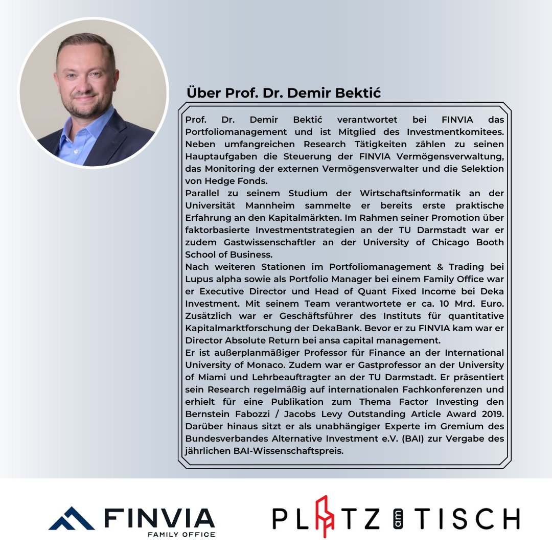 platzamtisch's tweet photo. 📢 VIRTUELLE VERANSTALTUNG | ASAD KHAN  &amp; PROF. DR. DEMIR BEKTIĆ

THEMA: ERFOLGREICHE KARRIEREWEGE UND INVESTMENTSTRATEGIEN IN DER FINANZWELT: PERSPEKTIVEN FÜR JUNGE MENSCHEN MIT UNGLEICHEN STARTCHANCEN

📆 02. JUNI 2023 | 19:00 - 20:30
®️Anmelden: https://t.co/Ebzn7U3i1g

#PaT https://t.co/jzfYiyaxKk
